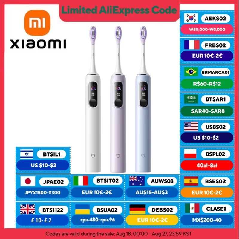 Xiaomi Mijia Sonic Electric Toothbrush Pro – Smart Modes, Long Battery Life, and Waterproof Design