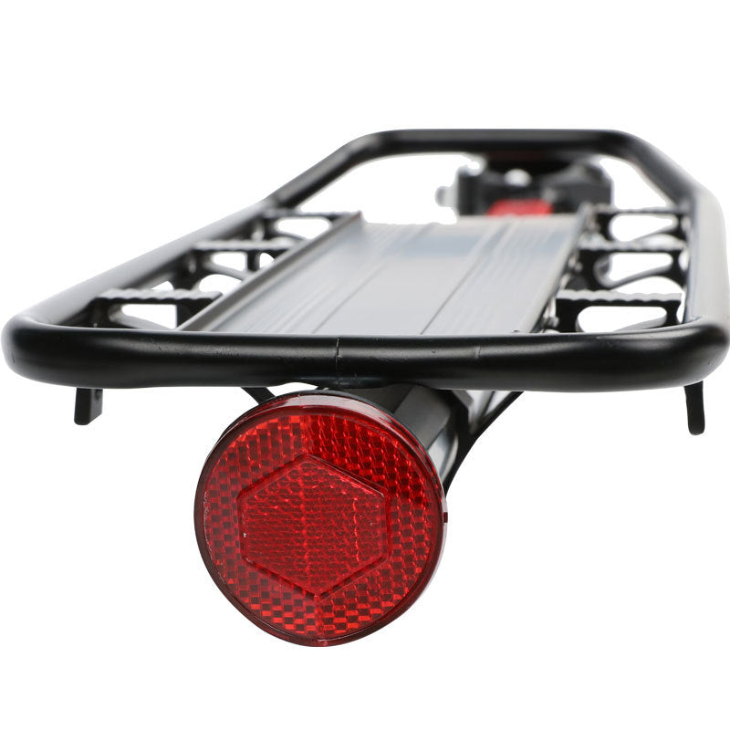 Aluminum Alloy Mountain Bike Carrier With Reflective Plate, Quick Release Rear Shelf Rack Riding Equipment, Bicycle Part