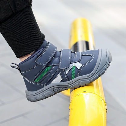 Kids Casual Sneaker Boots Boys Girls Autumn High Top Shoes Non Slip Comfortable Sports Boots for Children
