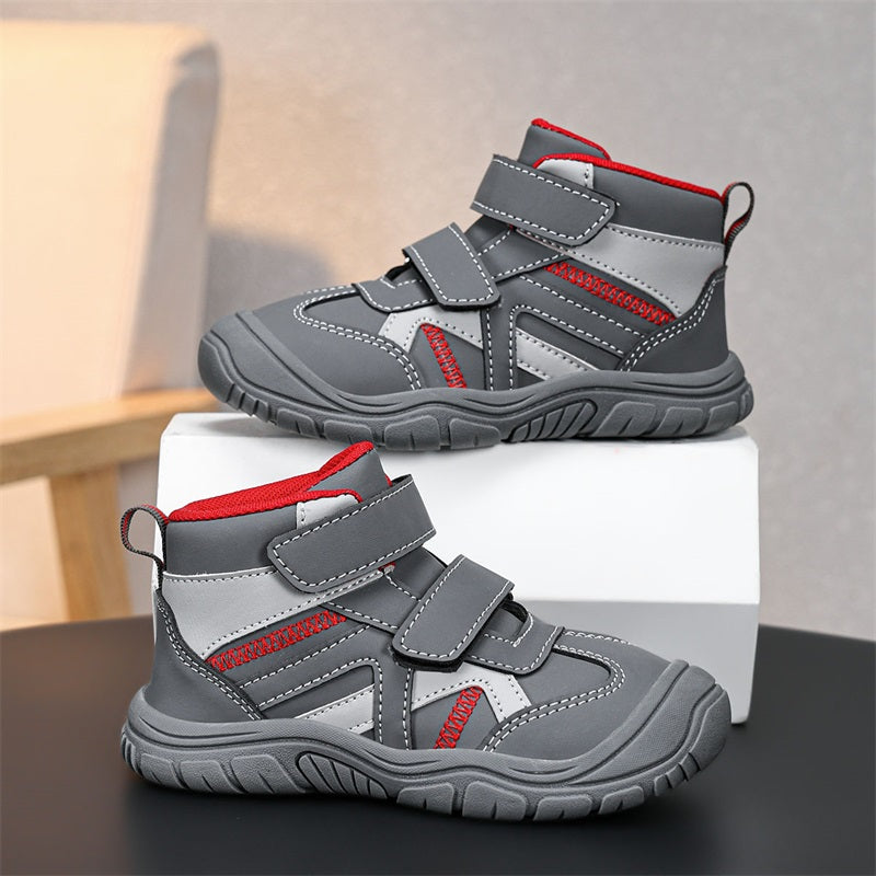 Kids Casual Sneaker Boots Boys Girls Autumn High Top Shoes Non Slip Comfortable Sports Boots for Children