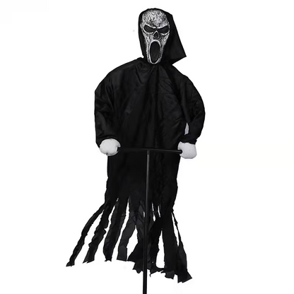 Ghost Scarecrow Decorations Halloween Decor For Garden Outside Hanging Scary Creative Courtyard Bir 5