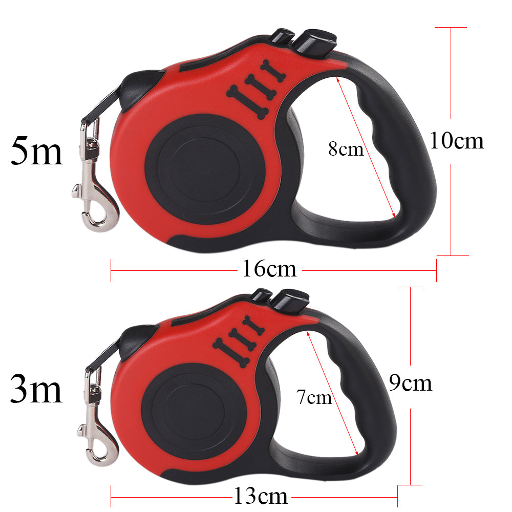 Puppy  Cat Retractable Leash For Safe Outdoor Travel Automatic Durable Nylon Traction Rope For Walk 2