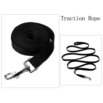 Extra Long 20m Dog Training Leash, Durable Nylon Rope Lead for Recall, obedience, and Outdoor Adventures with Large Dog