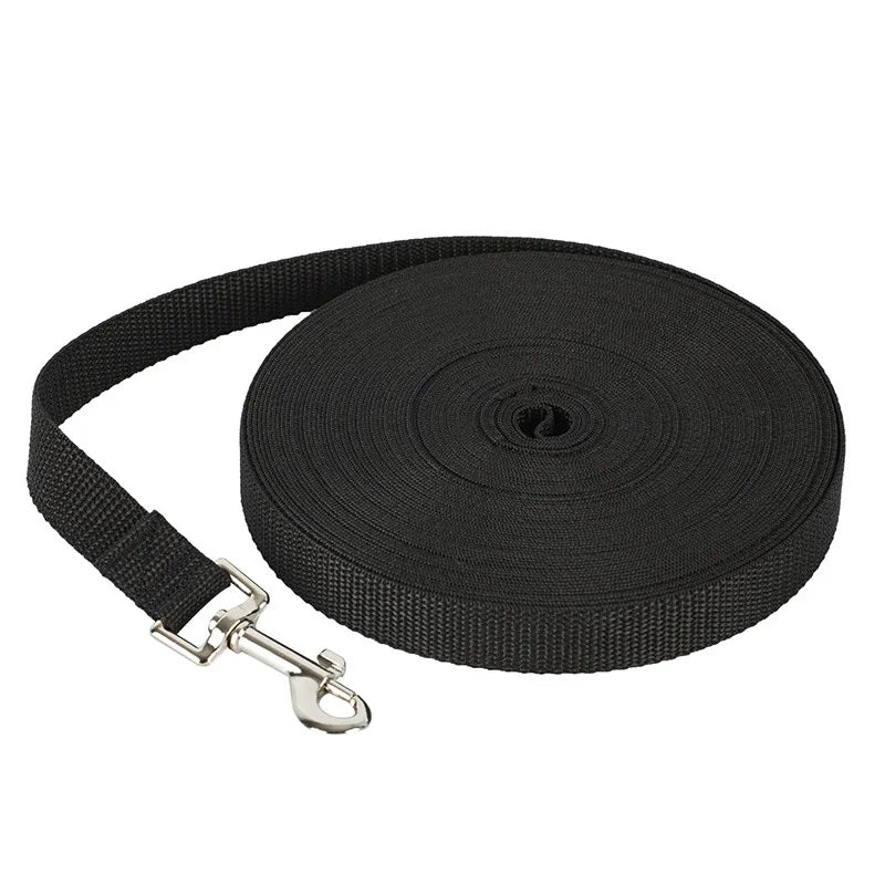 Extra Long 20m Dog Training Leash, Durable Nylon Rope Lead for Recall, obedience, and Outdoor Adventures with Large Dog