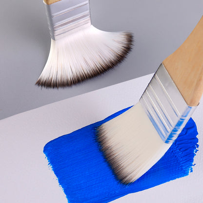Professional Nylon Brush Set, Art Supplies for Beginners, Watercolor, Oil and Acrylic Paint Board Painting Tools