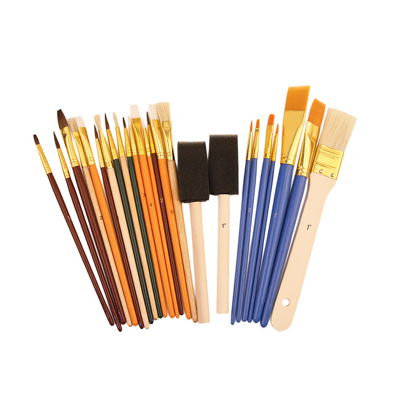 Multifunctional Painting Brush Kit, Fine Nylon Paint Brush Oil Acrylic Brush, Watercolor Pen Art Supplies