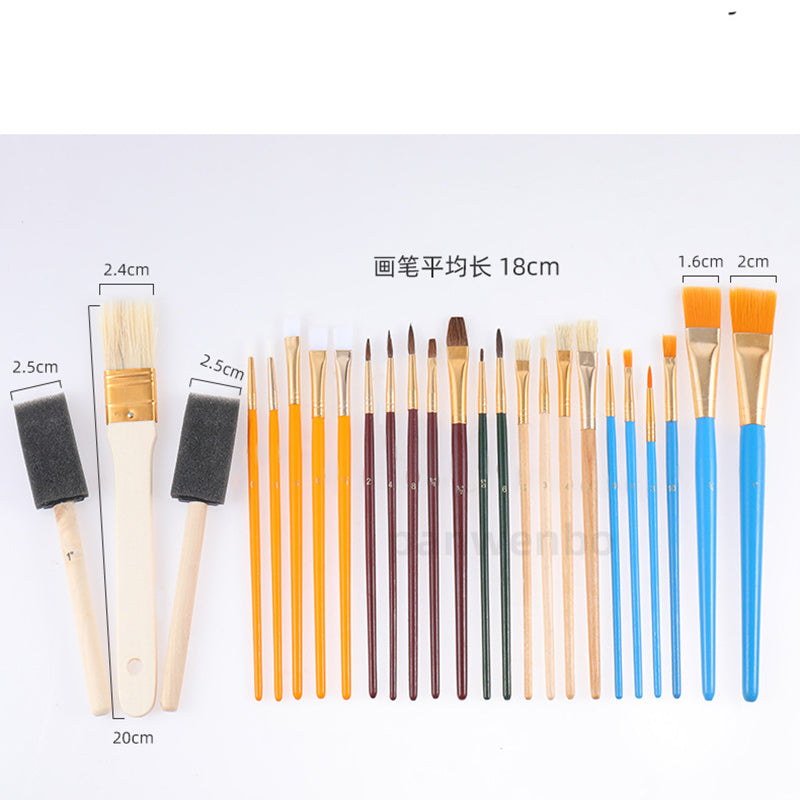 Multifunctional Painting Brush Kit, Fine Nylon Paint Brush Oil Acrylic Brush, Watercolor Pen Art Supplies