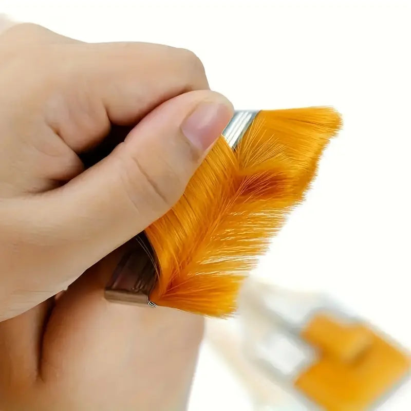 Paint Brushes Set Memory Nylon, Acrylic Oil Watercolor Brush Kit, Wooden Handle Art Painting Tools for Artists
