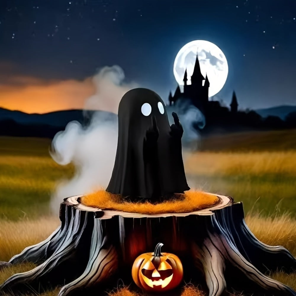 Small Ghost Scare, You Creative Halloween, Cute Ghost Ornaments, For Home Office, Party All Suitable Decoration