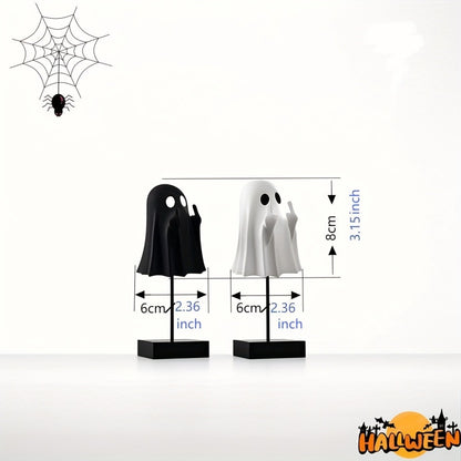 Small Ghost Scare, You Creative Halloween, Cute Ghost Ornaments, For Home Office, Party All Suitable Decoration