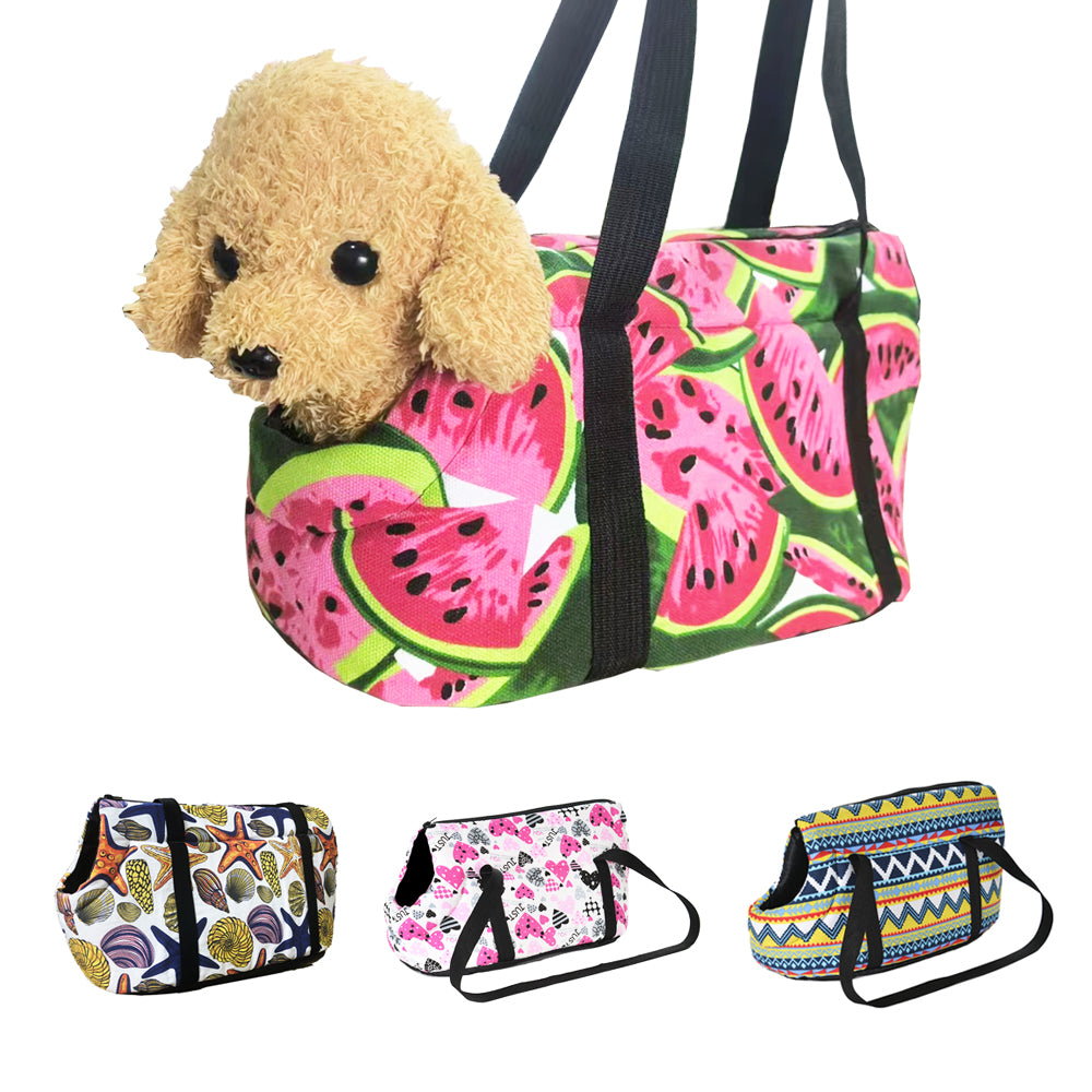 Portable Dog Carriers Sling Bag For Small Dogs Cats Outdoor Travel Puppy Shoulder Bag Watermelon Pa 3