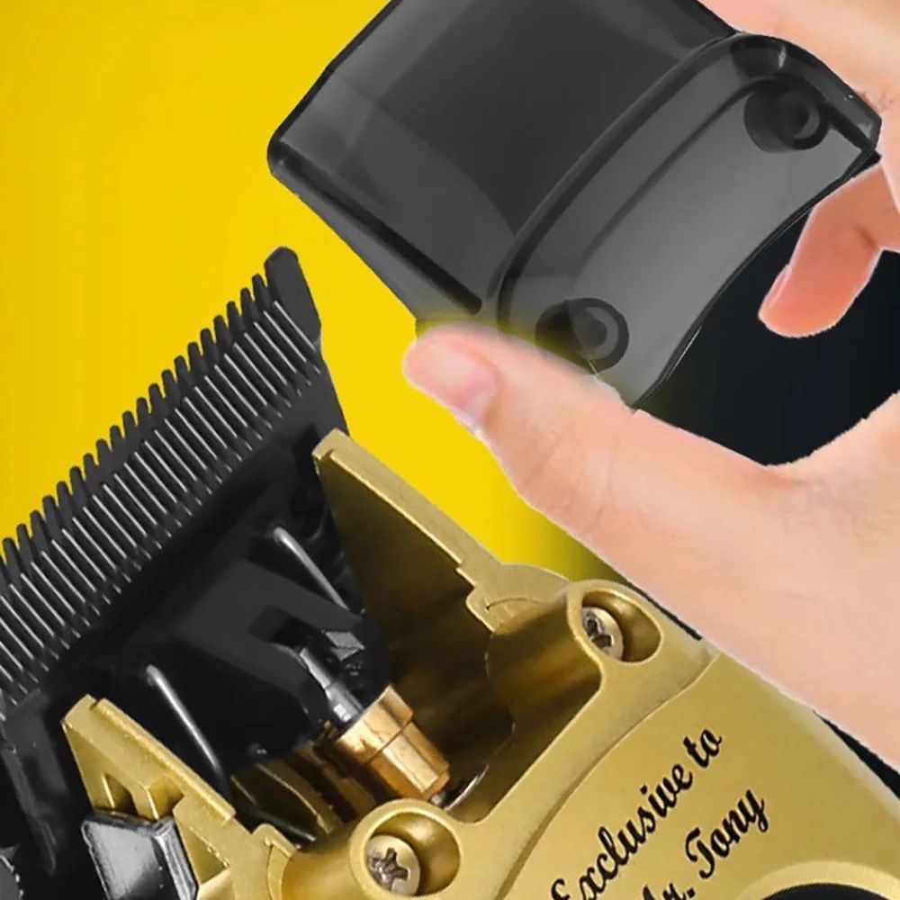 Professional Cordless Hair Clippers With High Speed Motor And DLC Blade 4