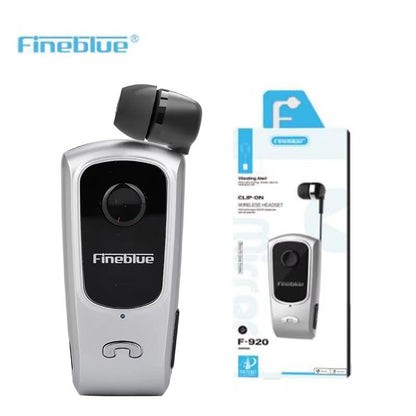 Fineblue F920 Retractable Bluetooth Headset  Mini Wireless Earphone For Calls Sports  Gaming 16
