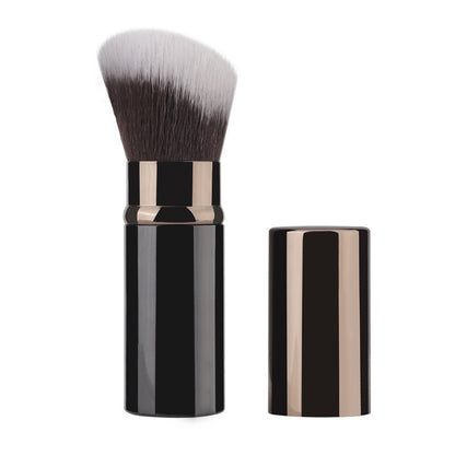 Retractable Mini Travel Makeup Brush Powder Contour Brush Professional Tool For Blush Loose Powder  6