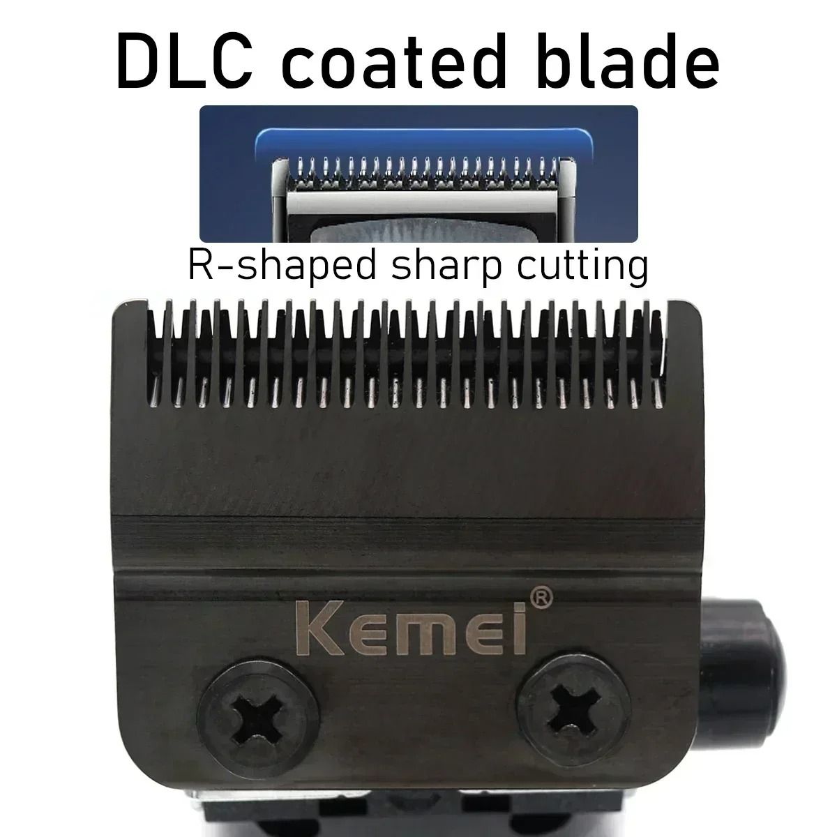 Professional Cordless Hair Clipper With 10000RPM Magnetic Motor And DLC Blade 1
