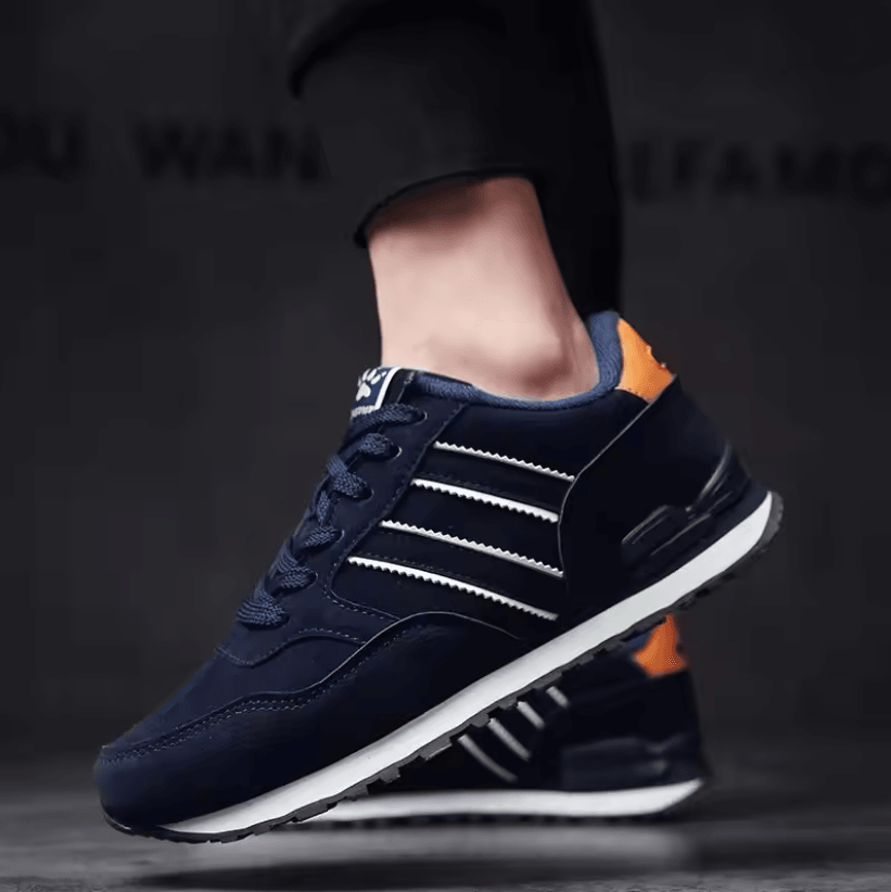 UrbanStep Mens Casual Leather Sneakers 3