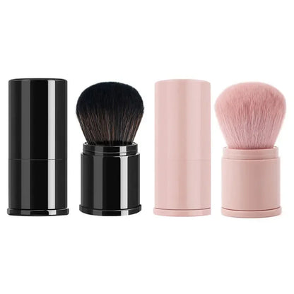 Portable Mini Retractable Blush Brush, Soft Loose Powder Foundation Brush, Multi Functional Makeup Tool for Nails