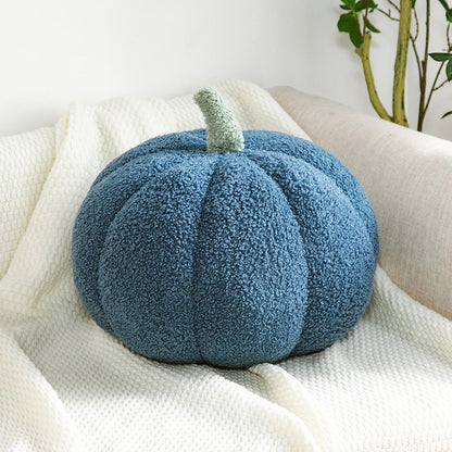 Decorative Cushion Plush Nordic Ins Sofa Backrest Cute Orange Pumpkin Pillow For Living Room  Home  5