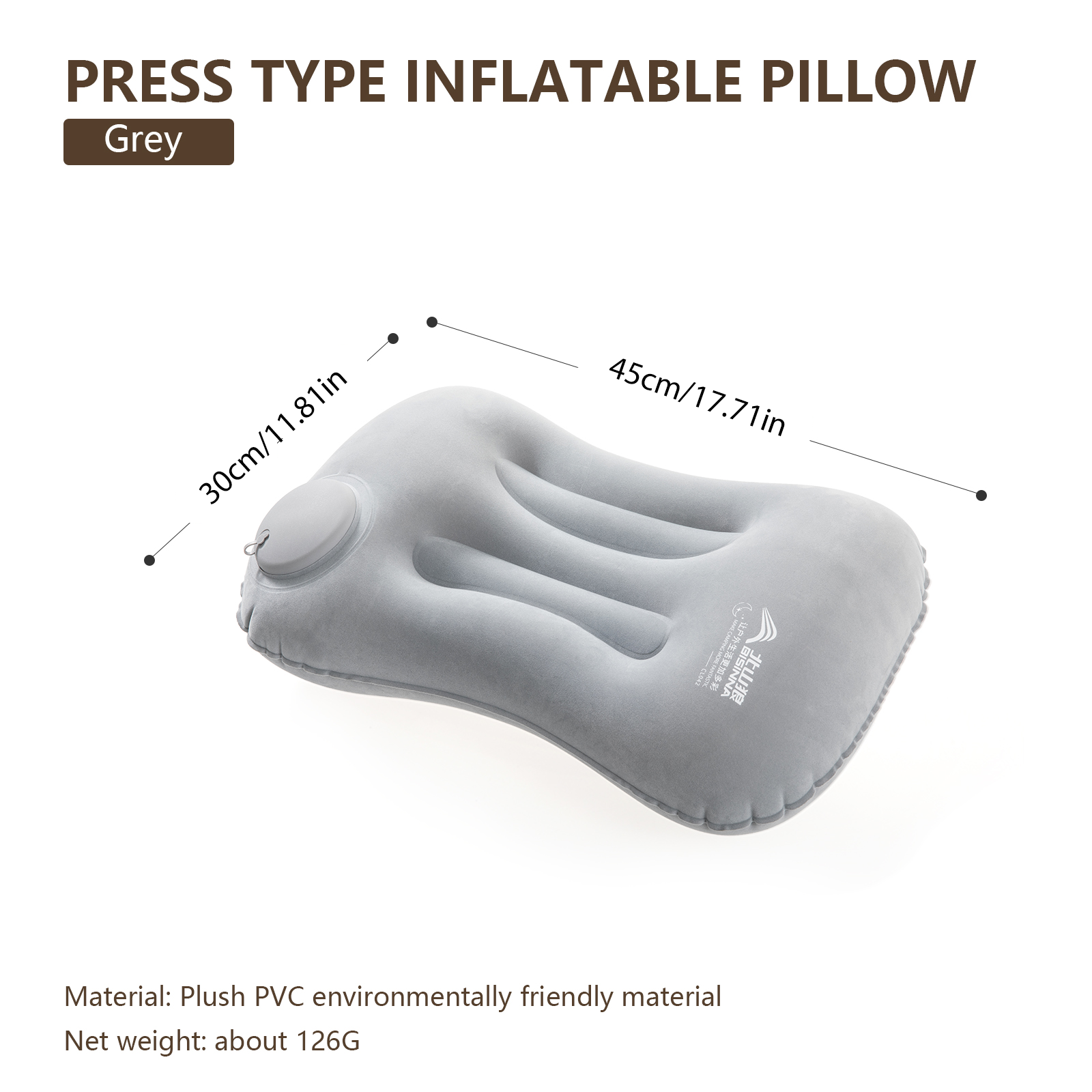 Ultralight BISINNA Camping Inflatable Pillow, Portable Travel Hiking Air Pillow for Neck & Lumbar Support Outdoors