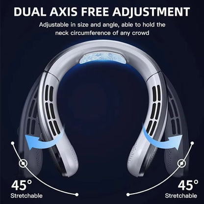 Xiaomi 8000mAh Portable Neck Fan  Bladeless USB Rechargeable Hanging Fan With LED Display 2