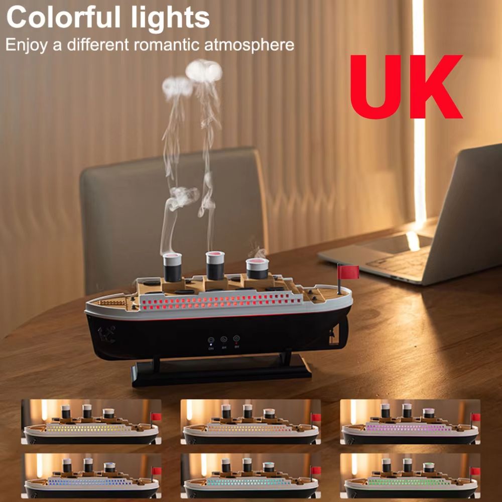Rain Cloud Cool Mist Humidifier  Essential Oil Diffuser With 7Color Night Light  Micro Landscape De 13