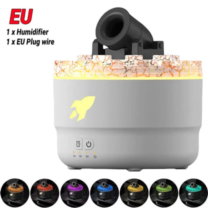 Rain Cloud Cool Mist Humidifier  Essential Oil Diffuser With 7Color Night Light  Micro Landscape De 15