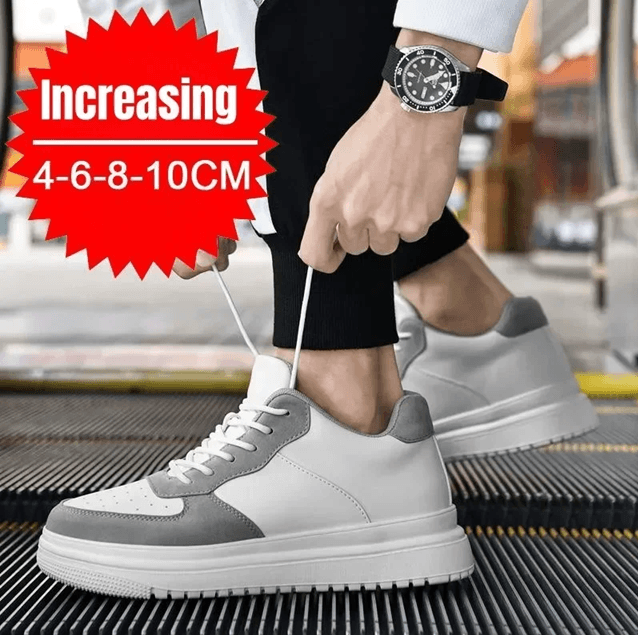 ElevateMax Mens Height Increasing Sneakers 1