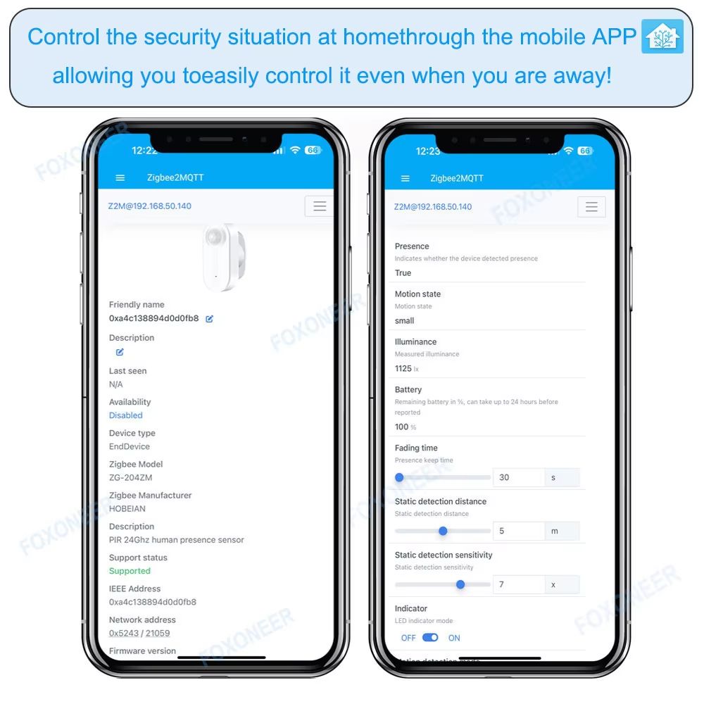 Zigbee Human Presence Detector  Smart Motion Sensor With Luminance  Distance Detection For Home Ass 4