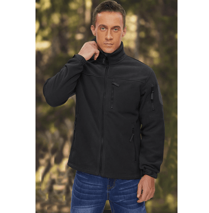 ThermaShield Mens Fleece Jacket Windproof Full Zip Coat
