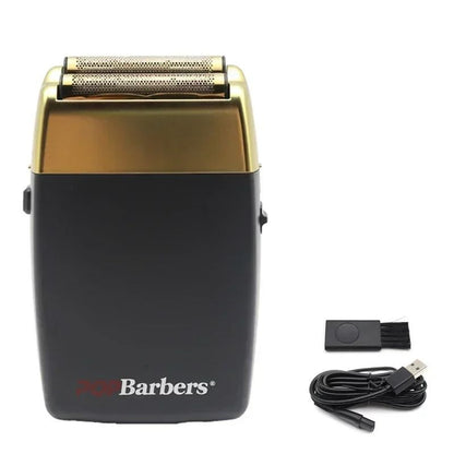 Professional Electric Beard Trimmer Double Foil Shaver With USB Charging 14