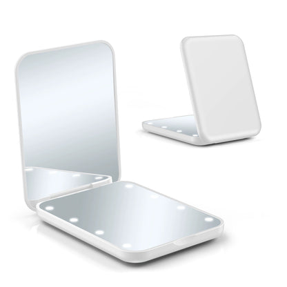 LED Compact Mirror 1X 3X Magnification, Mini Pocket Makeup Mirror for Purse, Travel Beauty Mirror Portable Gift