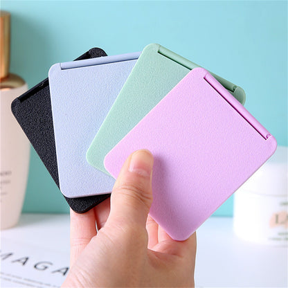 Rectangle Folding Makeup Mirror Portable High Definition Pocket Vanity Double Side Cosmetic Makeup  5