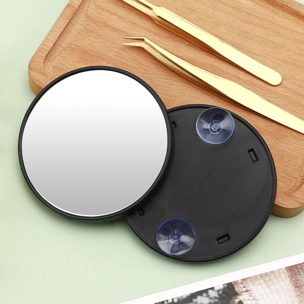 Portable Magnification Mirror With Suction Cup, Round Makeup Mirror, Blackhead Magnifying Mirror