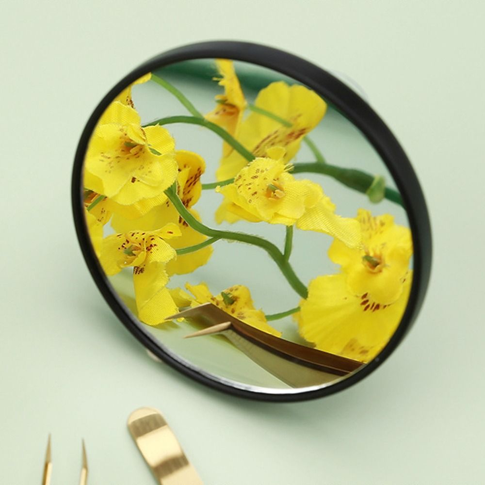 Portable Magnification Mirror With Suction Cup, Round Makeup Mirror, Blackhead Magnifying Mirror