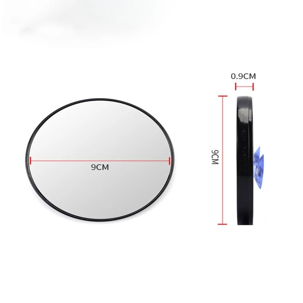Portable Magnification Mirror With Suction Cup, Round Makeup Mirror, Blackhead Magnifying Mirror