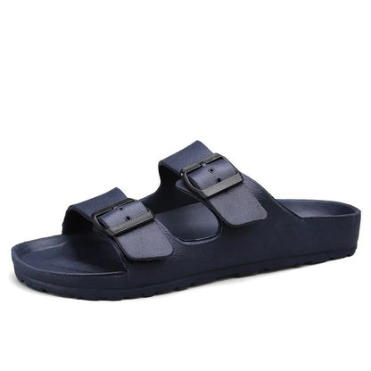 Mens Adjustable Summer Slides Lightweight Anti Slip Slippers 1