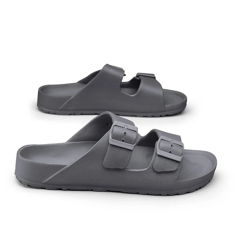 Mens Adjustable Summer Slides Lightweight Anti Slip Slippers 3