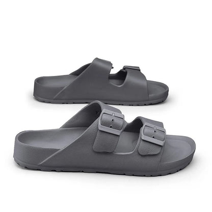 Mens Adjustable Summer Slides Lightweight Anti Slip Slippers 3