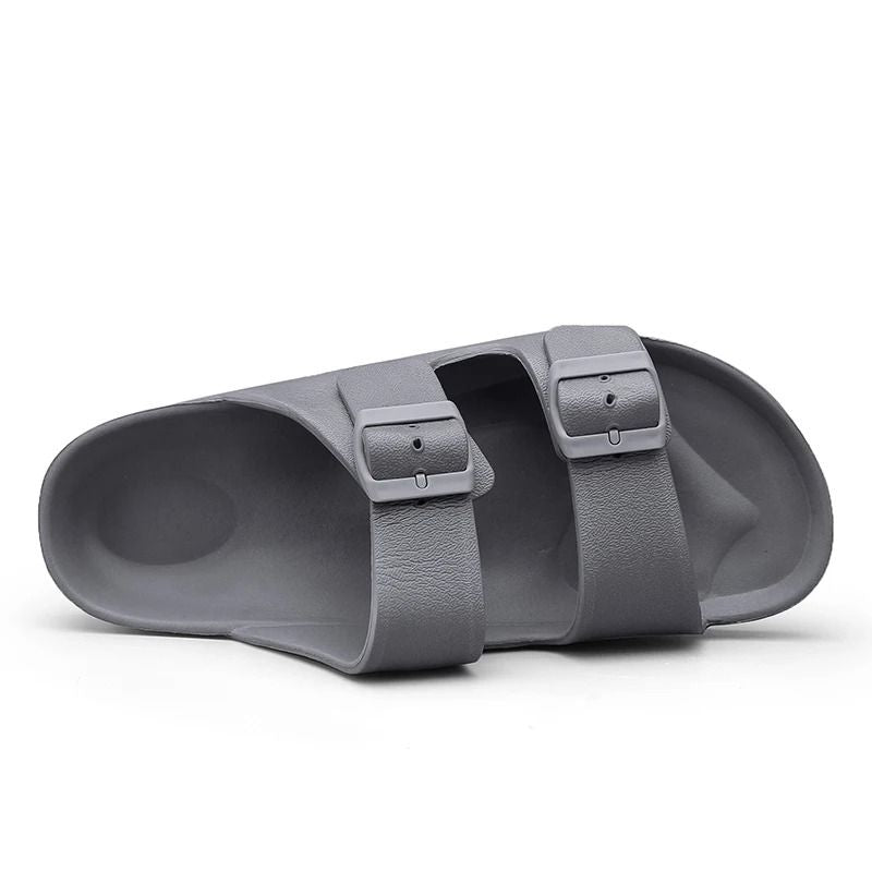 Mens Adjustable Summer Slides Lightweight Anti Slip Slippers 4