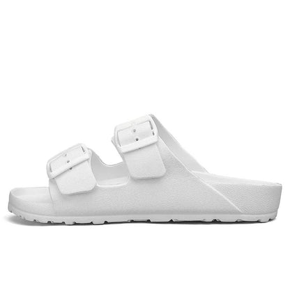 Mens Adjustable Summer Slides Lightweight Anti Slip Slippers 8