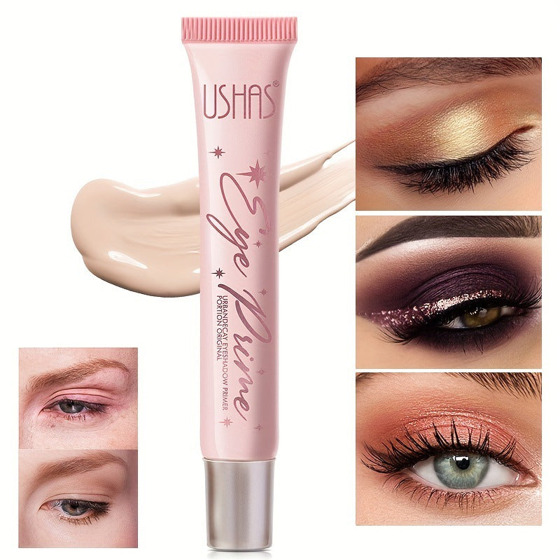 Long Lasting Eye Primer Concealer, Natural Face Makeup Cream, High-Gloss Finish, Beauty Essential for Perfect Coverage