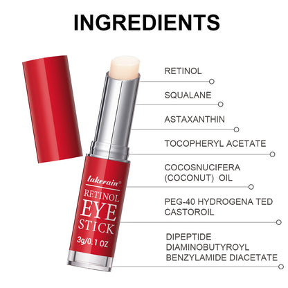 Retinol Anti-Wrinkle Eye Cream, Brighten Eye Primer, Remove Dark Circles, Eye Bags, Anti Aging Lifting Moisturizing