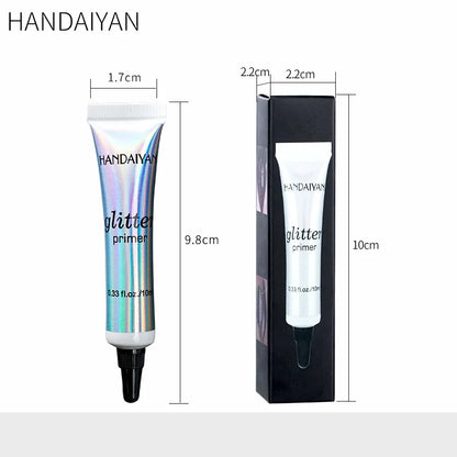 Glitter Eyeshadow Primer for Women, Long Lasting Eye Makeup Base, Light Milk Cream Texture Cosmetic Primer