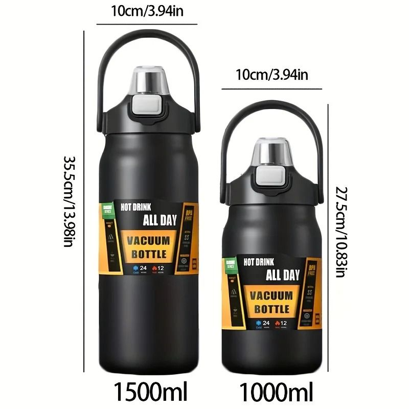 Stainless Steel Vacuum Bottle Portable Insulated Tumbler 5