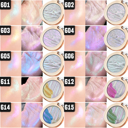 Duochrome Highlighter Pigment, Glitter Long-lasting Multichrome, Professional Makeup Cosmetic for Women