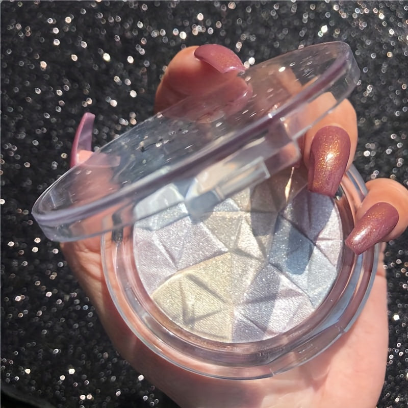 Highlighter Makeup Palette, Bronzer Highlight Shimmer Glitter Face, Ultra-concentrated Body Illuminator Brighten Skin