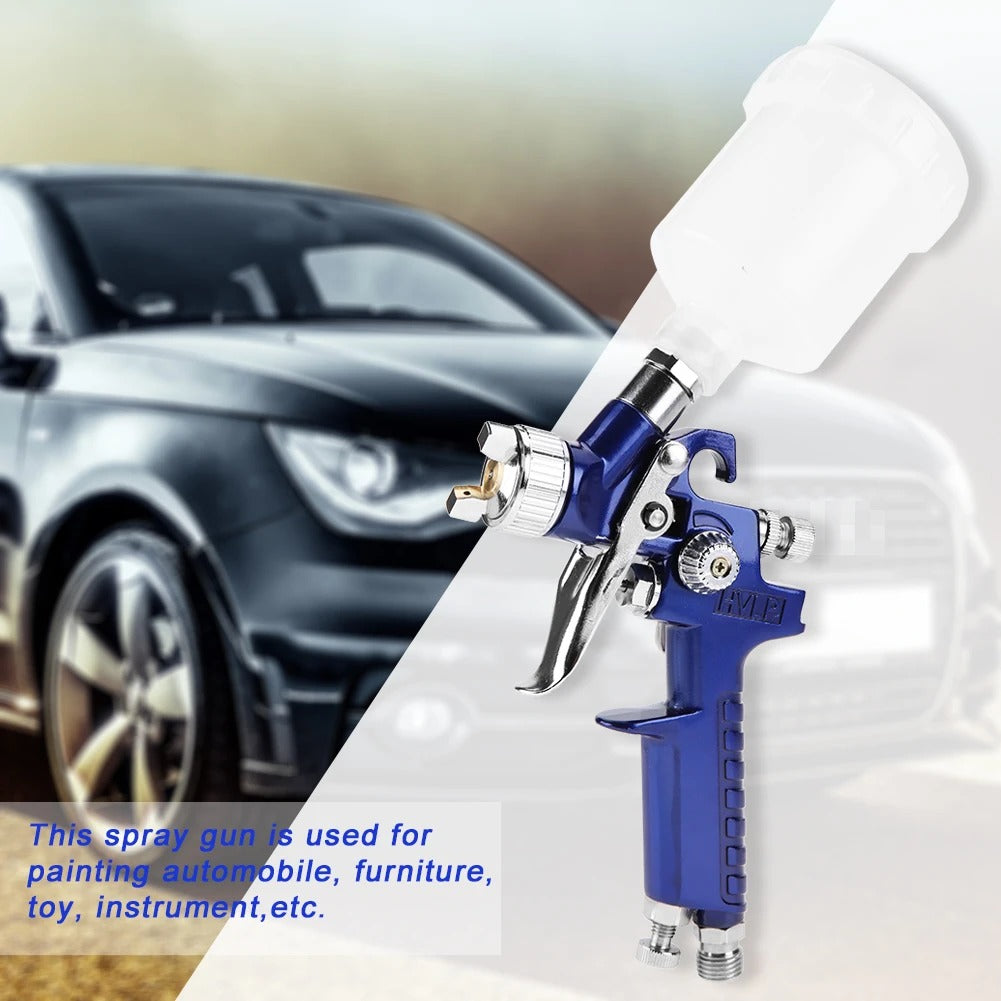 Professional Nozzle Mini Pneumatic Spray Gun Car Painting Repair Tool Gravity Feed Furniture Model  1