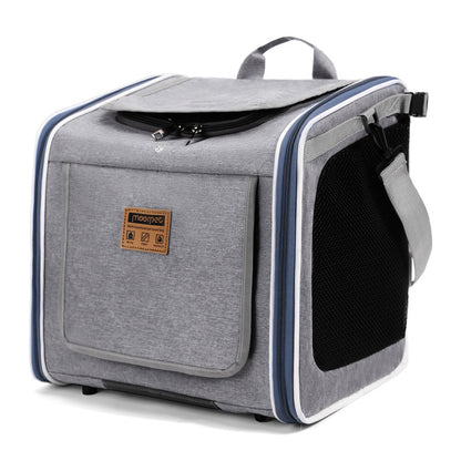 Mo Chong Car-Mounted Pet Bag, Nordic-Style Cat & Dog Carrier, Portable Handheld & Backpack for Bicycle & Outdoor Use