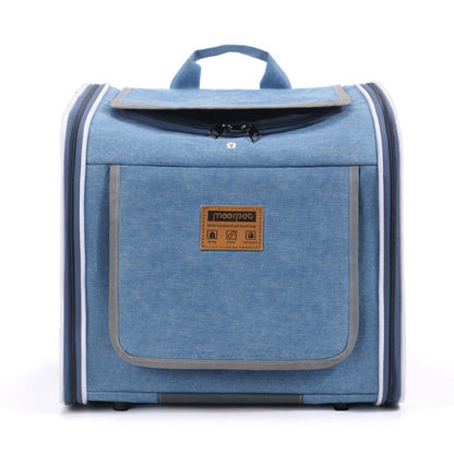 Mo Chong Car-Mounted Pet Bag, Nordic-Style Cat & Dog Carrier, Portable Handheld & Backpack for Bicycle & Outdoor Use