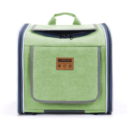 Mo Chong Car-Mounted Pet Bag, Nordic-Style Cat & Dog Carrier, Portable Handheld & Backpack for Bicycle & Outdoor Use